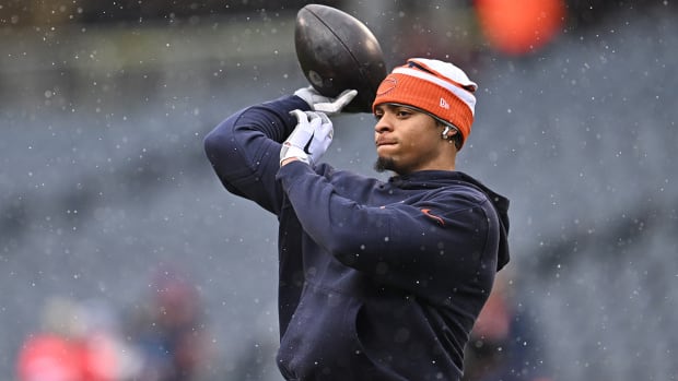Chicago Bears quarterback Justin Fields